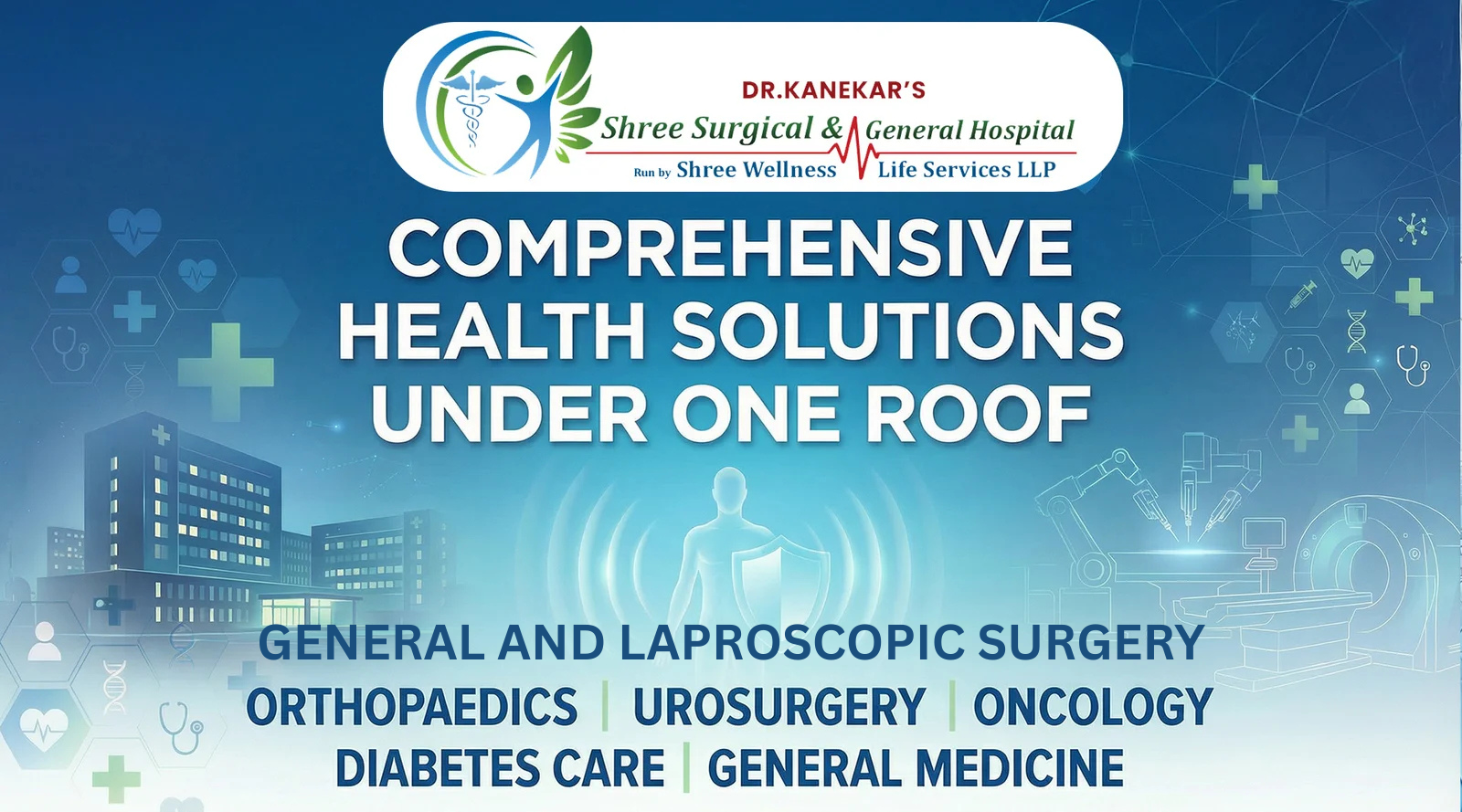 Home general and laproscopic surgery